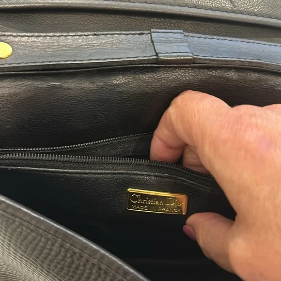 Dior Black Leather Crossbody Bag - Picture 3 of 13